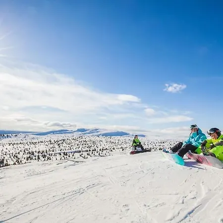 Flott Fritidsleilighet I Bualie Pa Golsfjellet גול